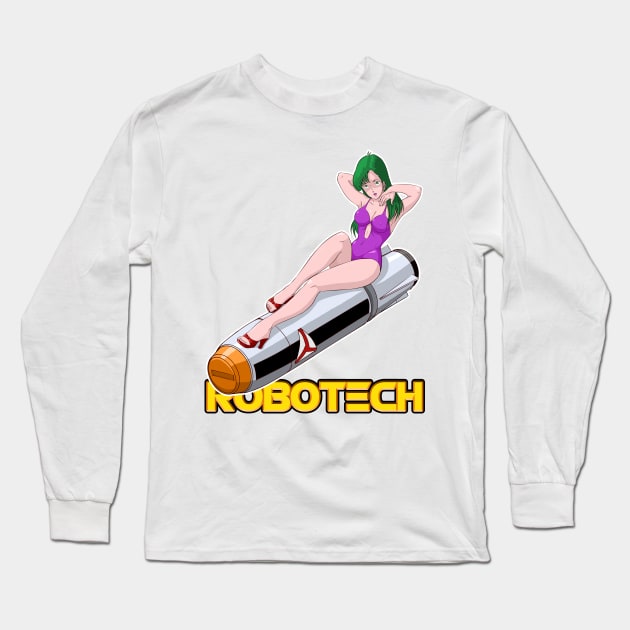 Miriya the bomb Long Sleeve T-Shirt by Robotech/Macross and Anime design's